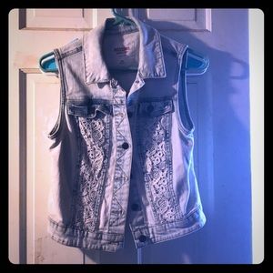 Cute denim vest